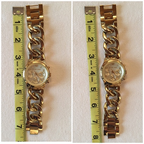 Michael Kors Women's Runway Gold-Tone Watch MK3131 - Picture 7 of 9